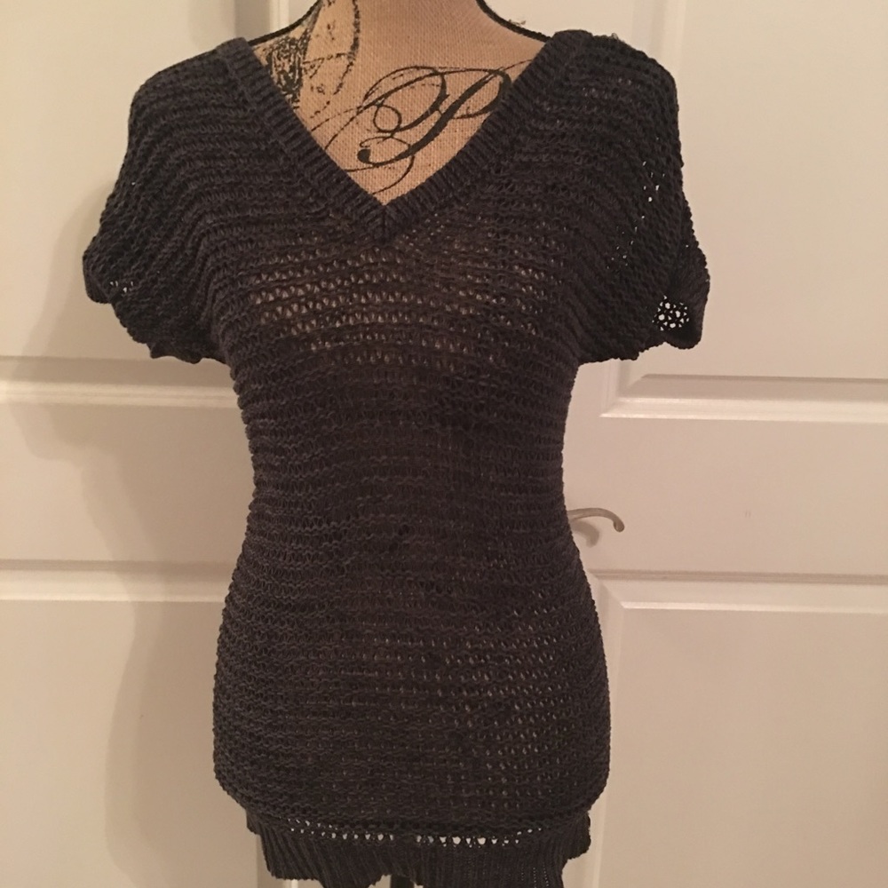 Roxy Open Weave Sweater Size Small